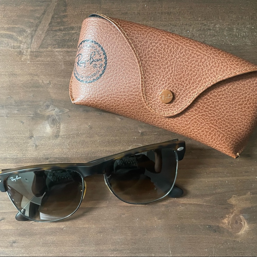 Ray-Ban Clubmaster Oversized Sunglasses RB4175